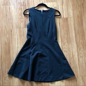 Topshop Black Skater Dress